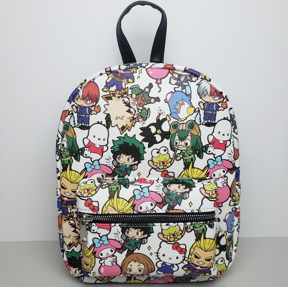 Bioworld Handbags - My Hero Academia x Hello Kitty Mini Backpack